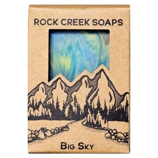 Rock Creek Soaps-广阔天空 Big Sky 清洁保湿男女香皂沐浴皂118g