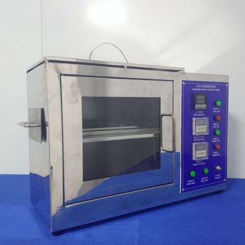 汽车海绵靠枕水平燃烧试验机GB8410标准汽车内饰材料阻燃性测试仪