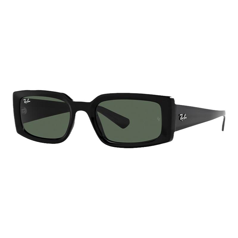 RayBan成毅同款雷朋太阳镜新款小方框窄框黑超时尚墨镜0RB4395F