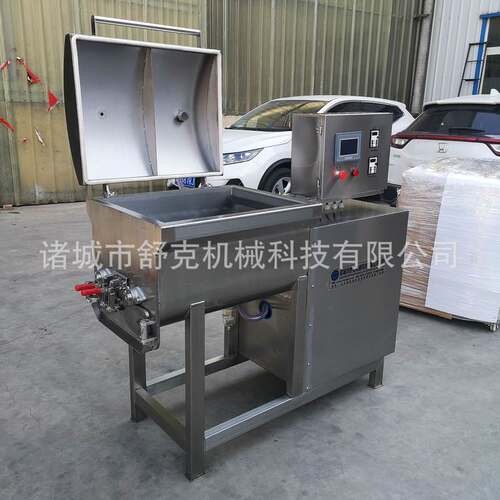 香肠肉馅全自动拌馅机 1200型真空拌馅机 包子饺子馅双绞龙绞拌机
