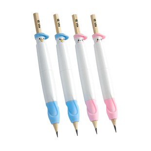 nbx握笔器矫正器笔套幼儿园初学者小学生铅笔套延长器练字纠正儿童控笔训练拿笔写字姿势神器练笔接笔加长抓