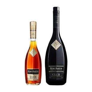 【品牌旗舰】法国人头马CLUB优质香槟区干邑350ml+耀黑1000ml洋酒