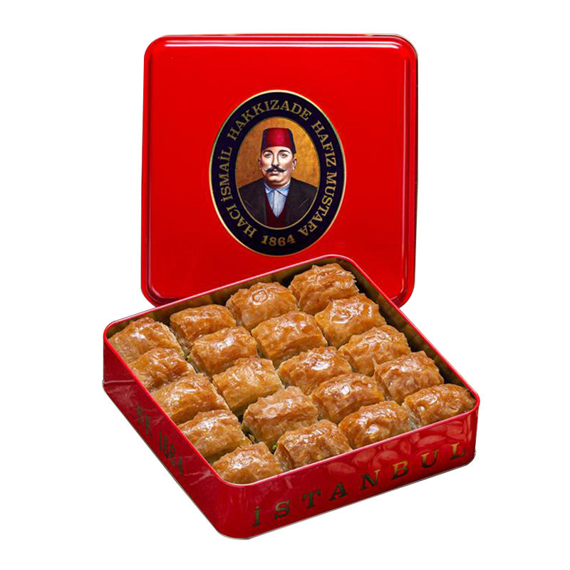 代购 Hafiz mustafa1864土耳其巴克拉瓦经典款果仁蜜饼高档零食