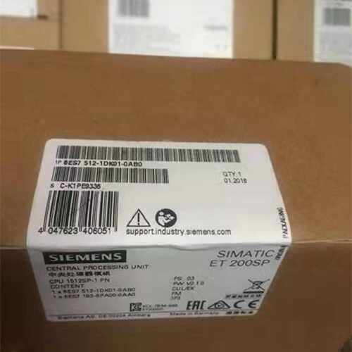 议价6ES75121DK010AB0全新西门子S7-1500 主机模块6ES7512-1DK01-