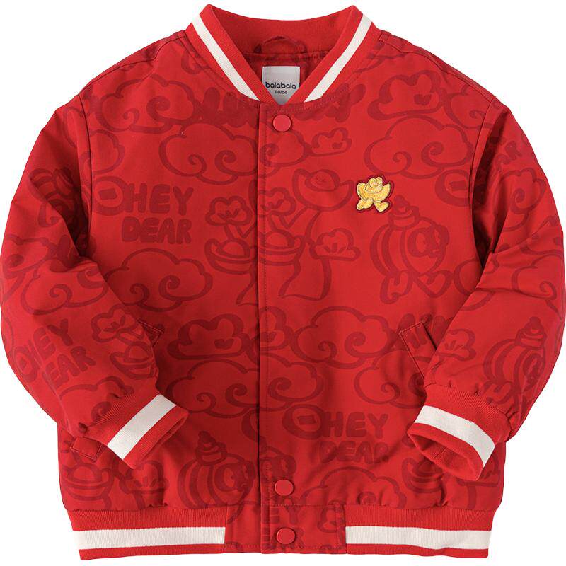 巴拉巴拉春秋厚款男童棉服拜年服