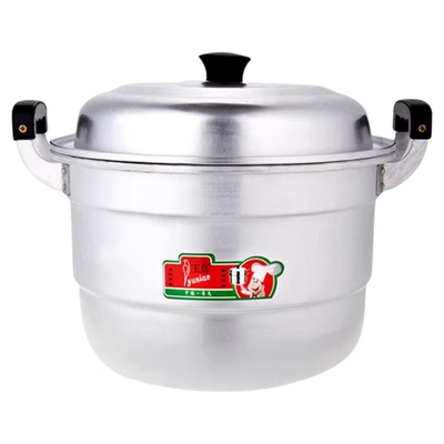 老式铝锅家用多层铝蒸锅