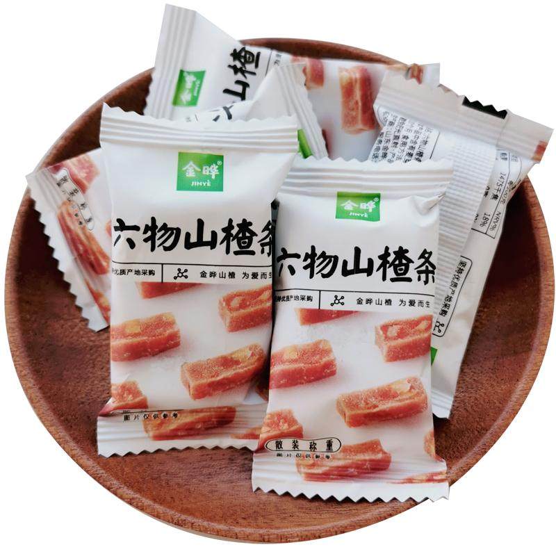 无添加剂六物山楂条金晔