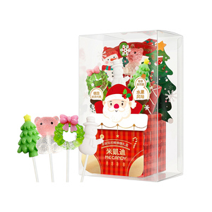 【米凯迪旗舰店】圣诞节0脂棒棒糖