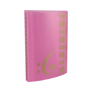 曲谱夹子五线谱夹钢琴谱子夹80页插页夹钢琴谱夹乐谱文件夹A4资料