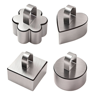 蓝莓山药模具造型专用爱心圆形冷菜凉菜摆盘甜品慕斯奶冻家用磨具