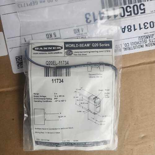 议价正品现货美国邦纳BANNER传感器全新1个Q20EL11维修