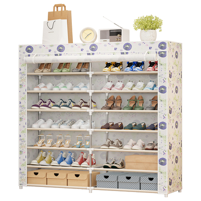 门口多层防尘鞋架宿舍简易家用