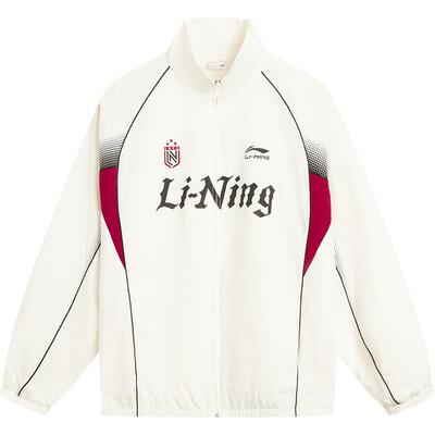 李宁复古球迷风情侣外套