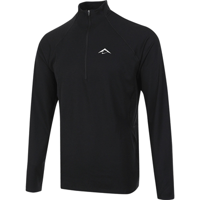 NIKE耐克男子AS M NK DF TRAIL MIDLAYER HZ运动长T恤FV9995-010