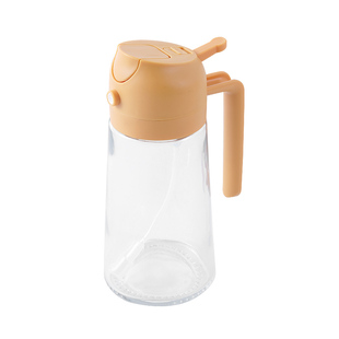 透明玻璃油壶二合一自动开合油瓶油壶喷倒一体厨房酱油醋调料瓶