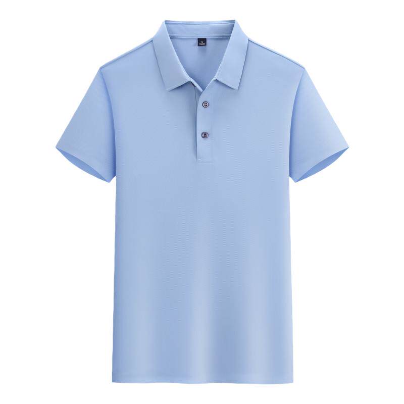 夏季短袖工作服冰感POLO印字