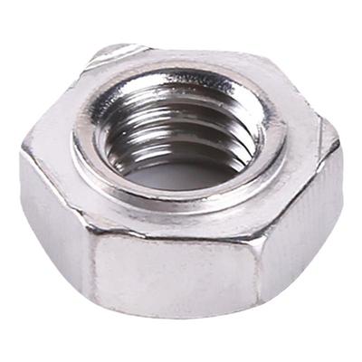 碳钢本色六角四方焊接螺母