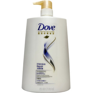 香港Dove多芬洗发水深层修护滋润柔顺去屑蓬松洗发露去头1000ml