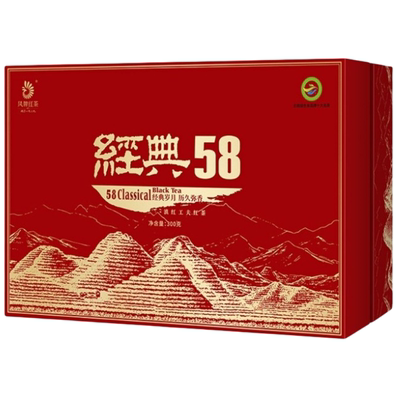 凤牌特级经典58工夫红茶礼盒300g
