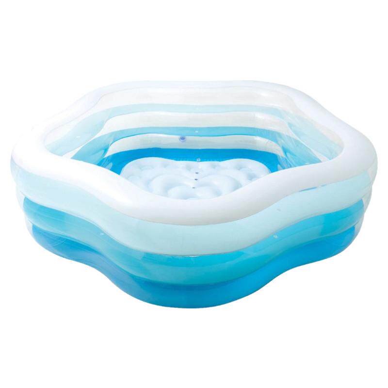 intex透明海洋球儿童玩具波波池