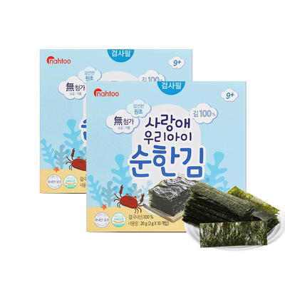 nahtoo儿童无酸海苔片健康好安心
