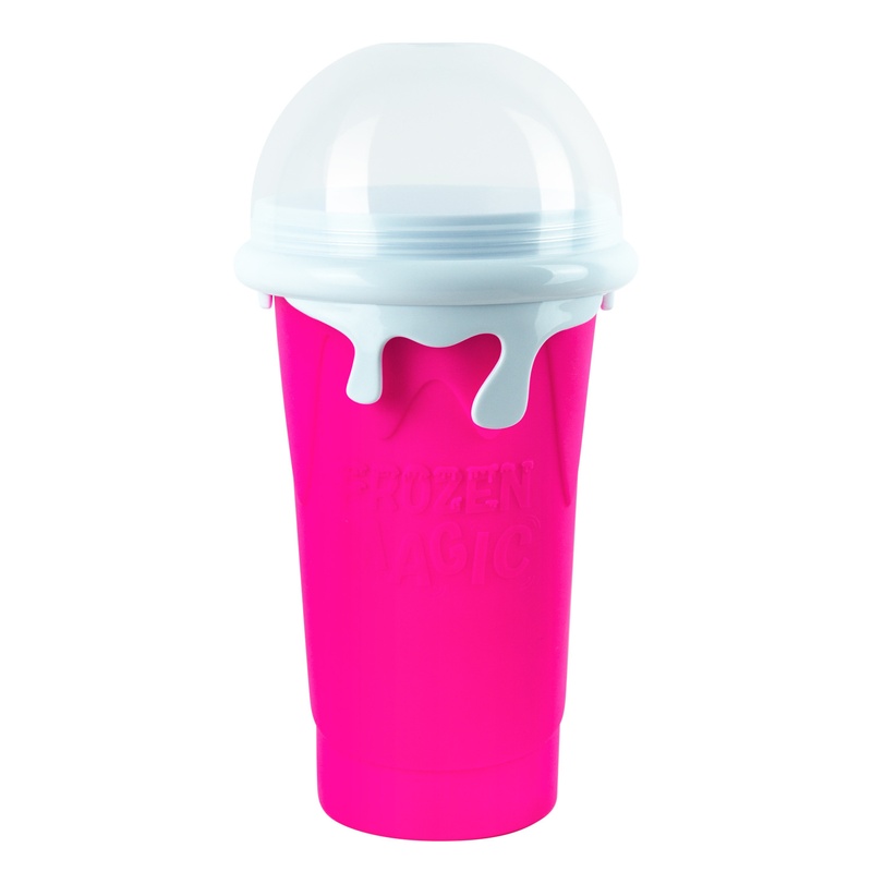 夏日捏捏杯冰沙冰水杯制杯一杯冰淇淋冰制冷快速杯网杯红捏成碎冰