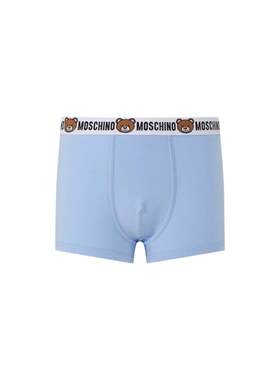 【季末特惠】Moschino underwear   男士提花徽标平角裤