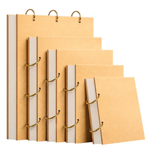 加厚素描本32k速写本A4画画本子A5活页可拆卸小随身迷你8K绘画本水彩美术生手绘马克笔儿童幼儿园空白图画24K