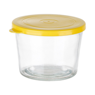 食品级腌制冰箱专用玻璃保鲜收纳盒迷你咸菜储存小罐子泡菜小碗