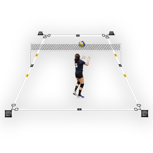 排球场地边界线标识线标准羽毛球排球匹克球临时场地线训练器材