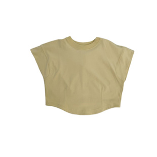 代Lululemon Heavyweight Cotton T/Crepe瑜伽休闲重磅棉宽松短袖