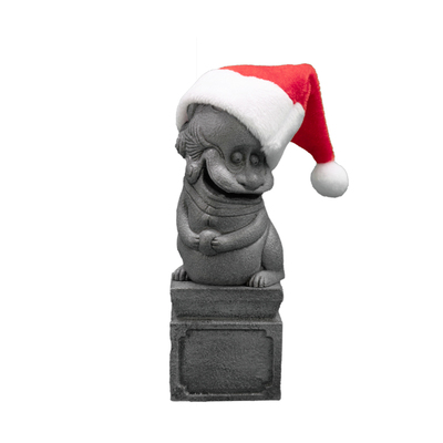 末那末匠圣诞石狮潮玩艺术手办
