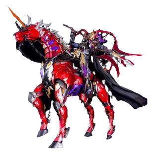 高拼装模型三国摩动核白龙青龙吕布赵云哪咤干将机甲盲盒随机达