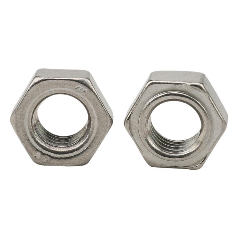 不锈钢焊接螺母304/201六角螺帽m