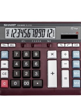 sharp夏普el2135plus银行计算器