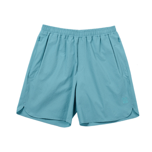 BOHRHOO25SS「泡泡纱防晒」活力素色宽松沙滩运动休闲短裤男女夏