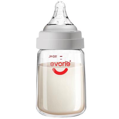 爱得利宽口径新生婴儿玻璃奶瓶