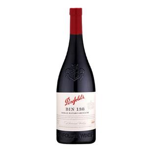 Penfolds/奔富bin138设拉子干红葡萄酒750ML澳大利亚原瓶进口红酒
