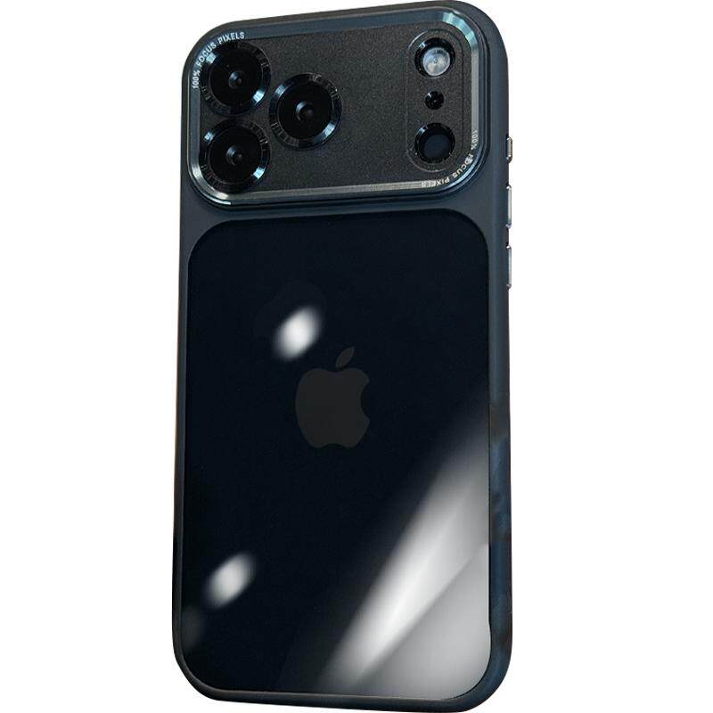 新款18pm适用苹果17手机壳金属镜头iphone17promax保护套air高级感16pro全包15plus超好看14奢华13透明12简约