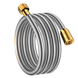 全铜花洒软管淋浴喷头通用热水器出水连接管防爆耐高温大流量水管