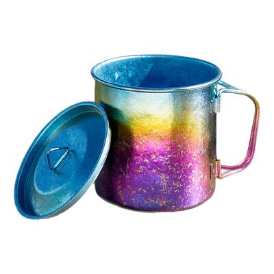 tito纯钛水杯折叠便携式户外