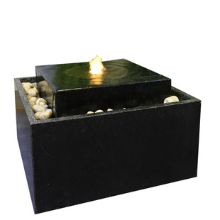 包邮庭院流水景观石钵自循环枯山水造景室内花园石雕喷泉户外摆件