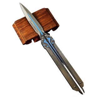 三角洲行动周边北极星刀合金未开刃模型弹簧射可伸缩男孩玩具礼物