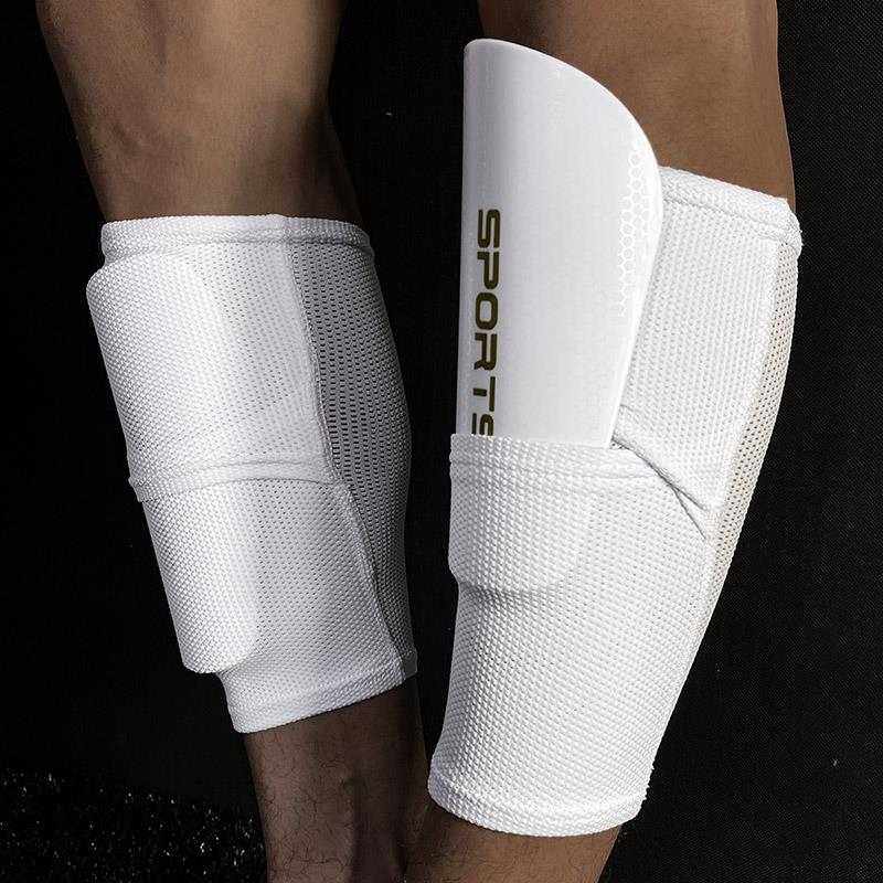 升级款护腿板袜套足球袜护小腿双层透气护套儿童专业足球比赛护具