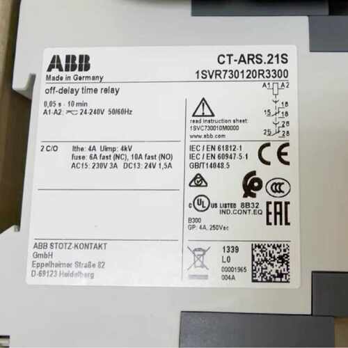溢价-德国时间继电器CT-ARS.21S，