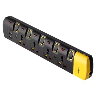 13a英标插座英规插排多孔位带USB+Type-C多功能英式电源插座排插