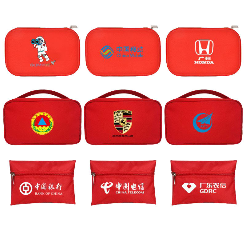 便携急救包户外车载家用应急医疗包可印刷logo健康药品收纳包空包