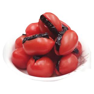 潮芮乌梅条番茄乌梅干小番茄夹乌梅肉无核梅子蜜饯果脯干零食商用