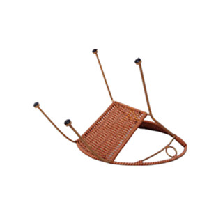 包邮藤凳子藤椅子居家小凳子户外时尚塑料矮凳子靠背椅铁艺茶几