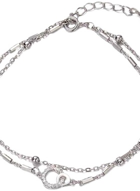 999纯银莫比乌斯环手链闺蜜礼物